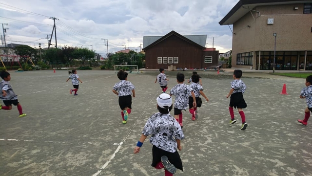 ムサシノジュニアサッカースクール練習